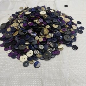 Large 3+ Pound Lot Vintage Mixed Decorative Collectible All Types/Styles Buttons